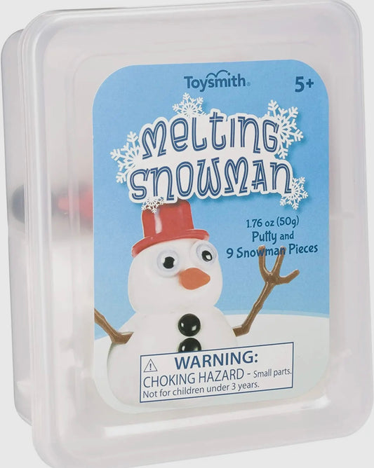 Melting Snowman putty/slime kit