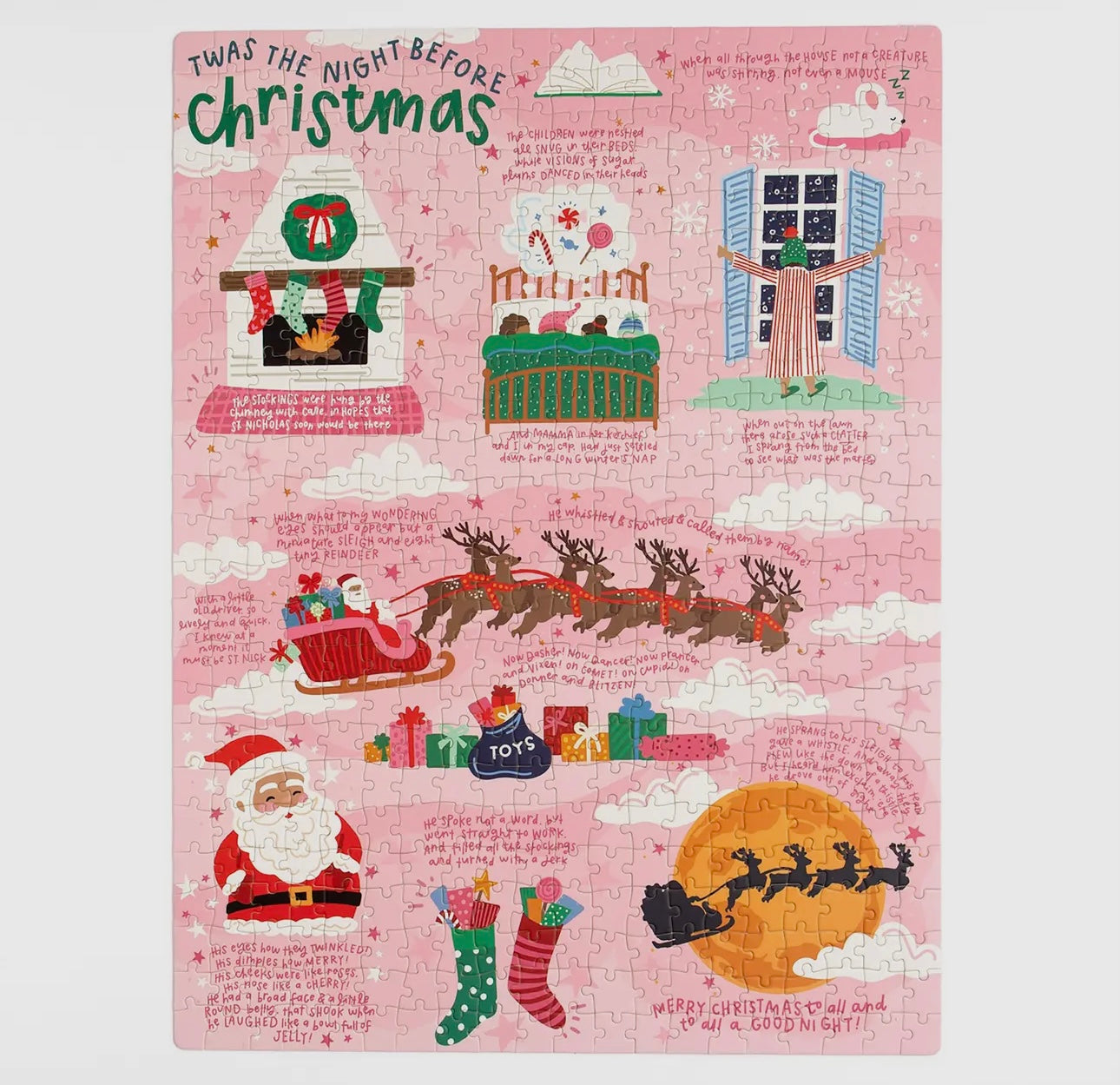 Twas the night before christmas- jigsaw puzzle