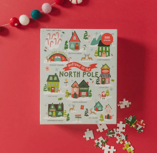 welcome to the north pole- jigsaw puzzle