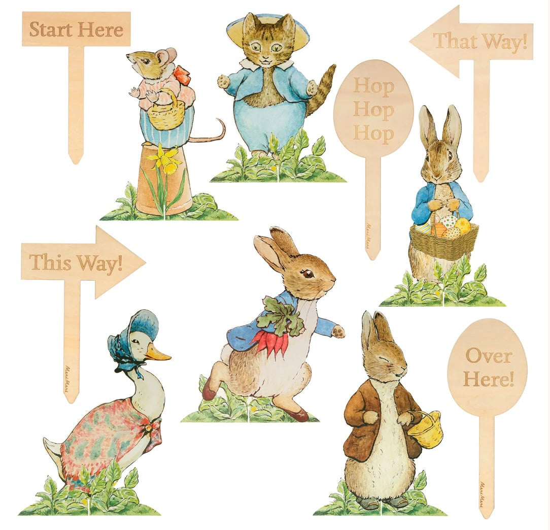 peter rabbit & friends easter egg hunt kit