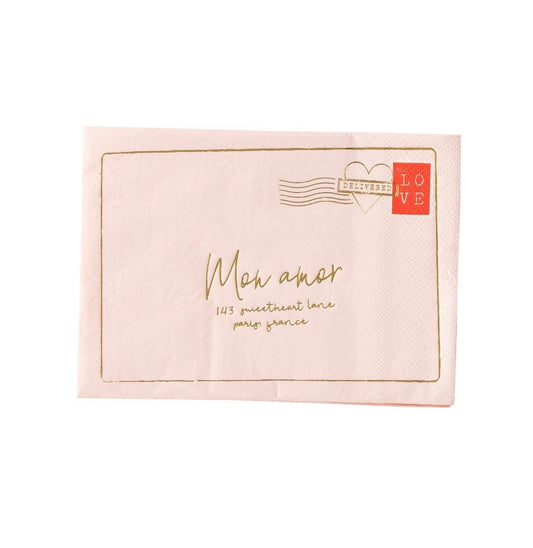 love note napkin