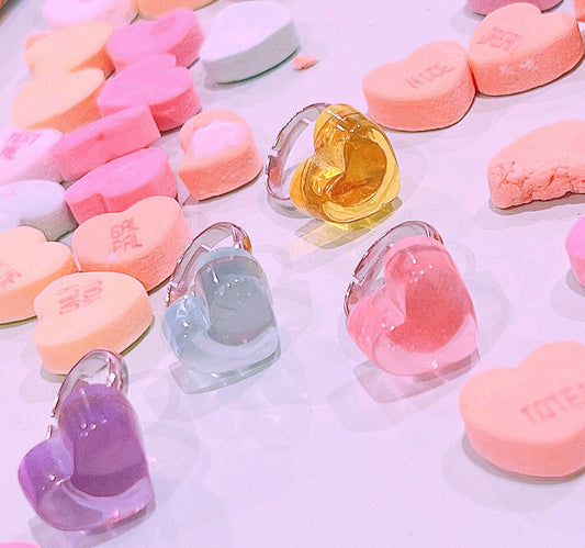 jello heart ring